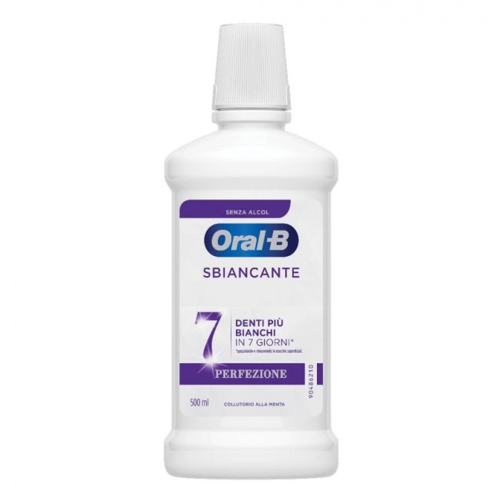 Oral-B 3D White Collutorio Sbiancante Denti 500 ml