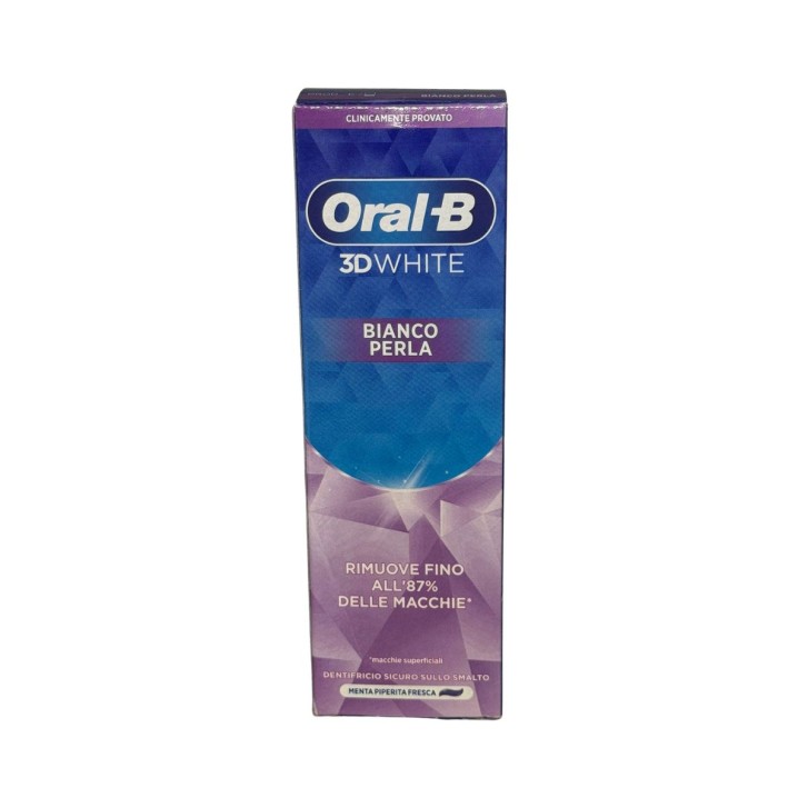 Oral-B 3D White Bianco Perla Dentifricio 75 ml