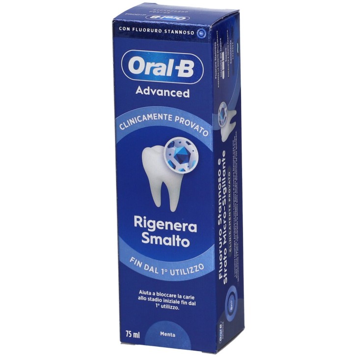 Oral-B Dentifricio Advanced Rigenera Smalto 75 ml