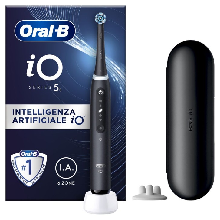 Oral-B Io 5 Power Spazzolino Elettrico Nero Black