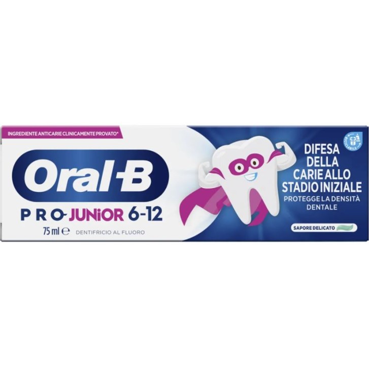 Oral-B Pro Junior Dentifricio 6-12 anni 75 ml