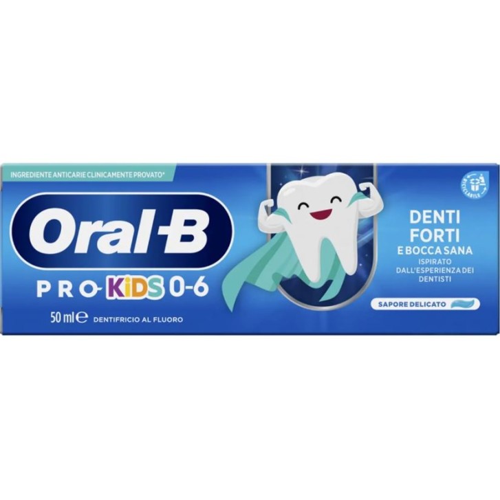 Oral-B Pro Kids Dentifricio 0-6 anni 50 ml