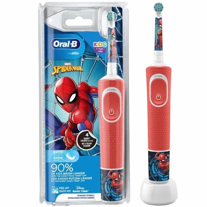 Oral-B Vitality Kids Spiderman Spazzolino Elettrico