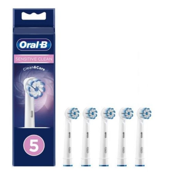 Oral B Power Refill Sensitive Clean Testine Ricambio 5 pezzi