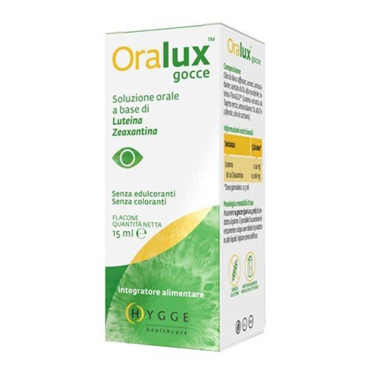 Oralux Gocce 15 ml - Integratore Benessere Vista