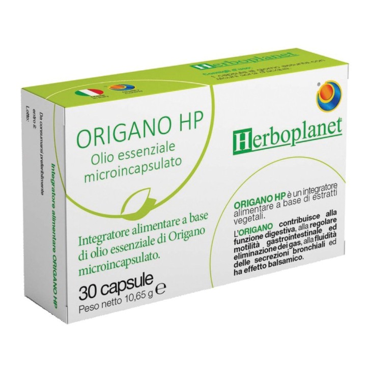 Origano Herboplanet 30 capsule - Integratore Alimentare