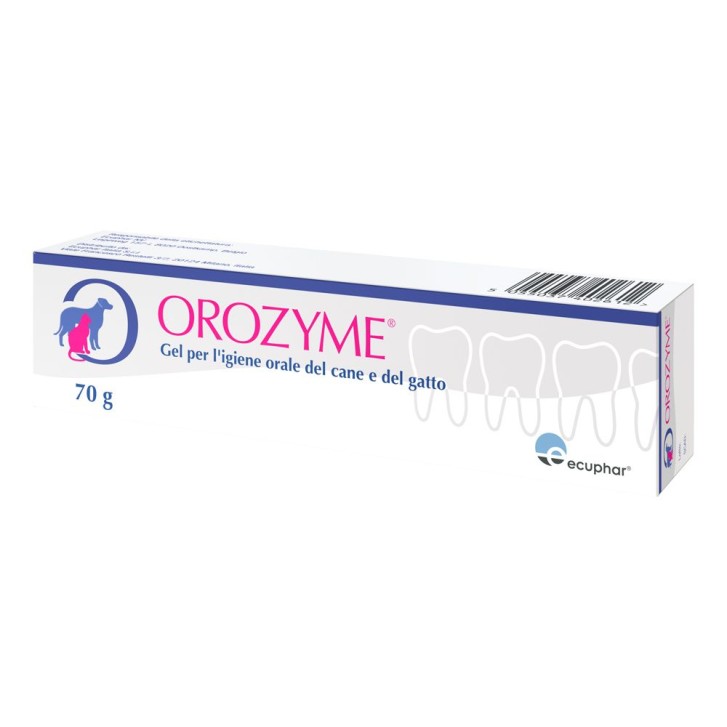 Orozyme Gel Igiene Orale Cane e Gatto 70 g
