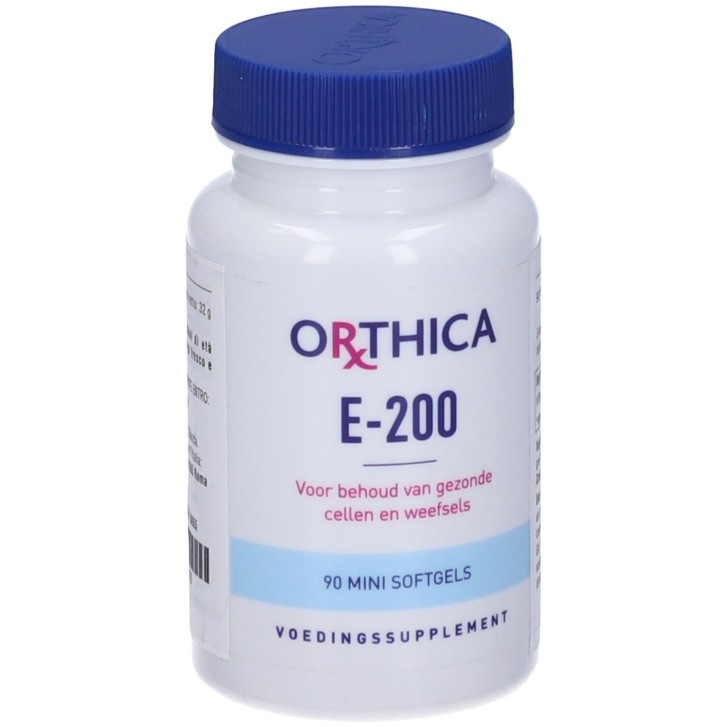 Orthica Vitamina E 200  90 Capsule - Integratore Alimentare