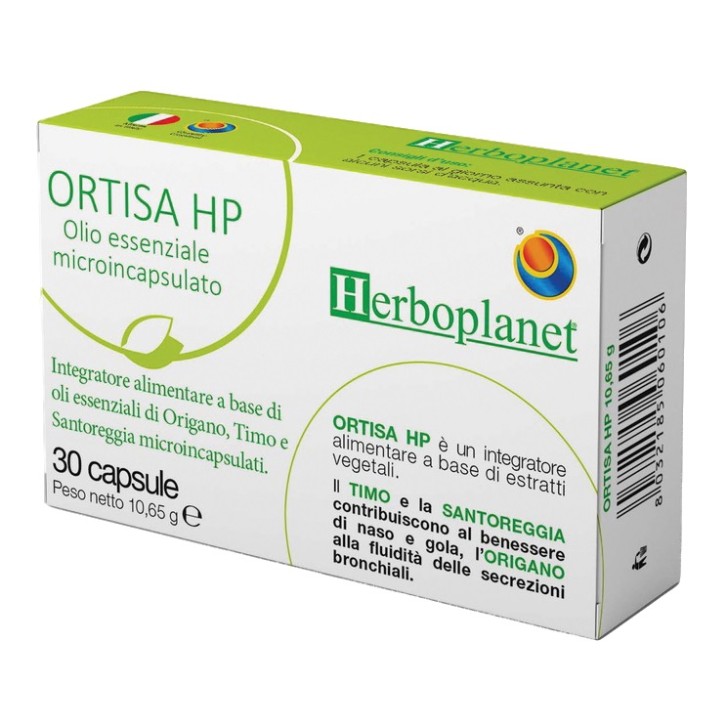 Ortisa Hp 30 capsule - Integratore Benessere Vie respiratorie