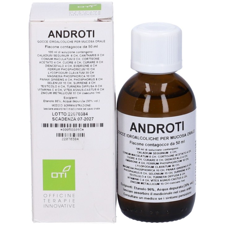 Oti AndrOti Composto in Gocce 50 ml - Rimedio Omeopatico
