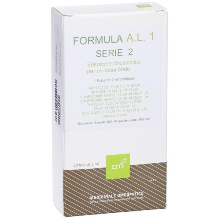 OTI Formula AL1 Serie 2 20 Fiale da 2 ml - Medicinale Omeopatico