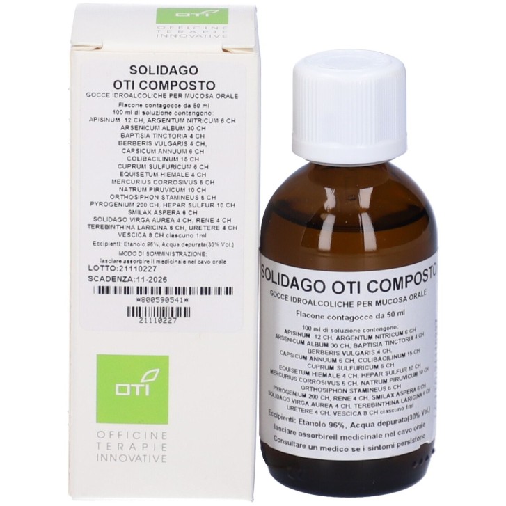 Oti Solidago Composto in Gocce 50 ml - Rimedio Omeopatico