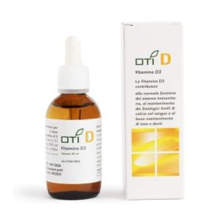 Oti D Vitamina D3 Gocce 50 ml - Integratore Alimentare