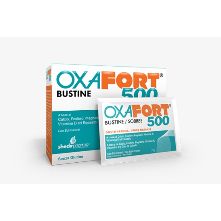 Oxafort 500 18 Bustine - Integratore per Ossa e Tessuto Connettivo