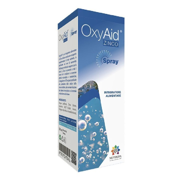 Oxyaid Zinco Spray 50 ml - Integratore Alimentare
