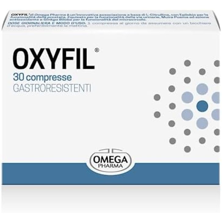 Oxyfil 30 compresse - Integratore Benessere Vie Urinarie e della Prostata