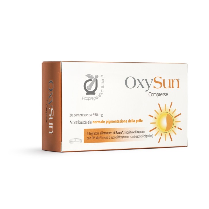 Oxysun 30 compresse - Integratore per l'abbronzatura