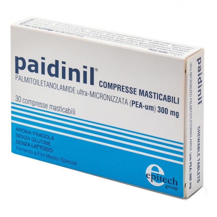 Paidinil Fragola 30 compresse - Alimento Speciale contro Neuro-Infiammazioni