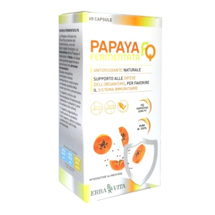 Erba Vita Papaya Fermentata FQ 60 capsule - Integratore Alimentare