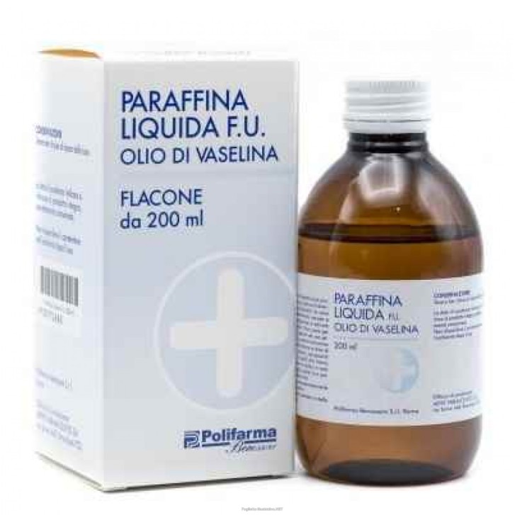 Paraffina Liquido 200 ml - Trattamento Stitichezza