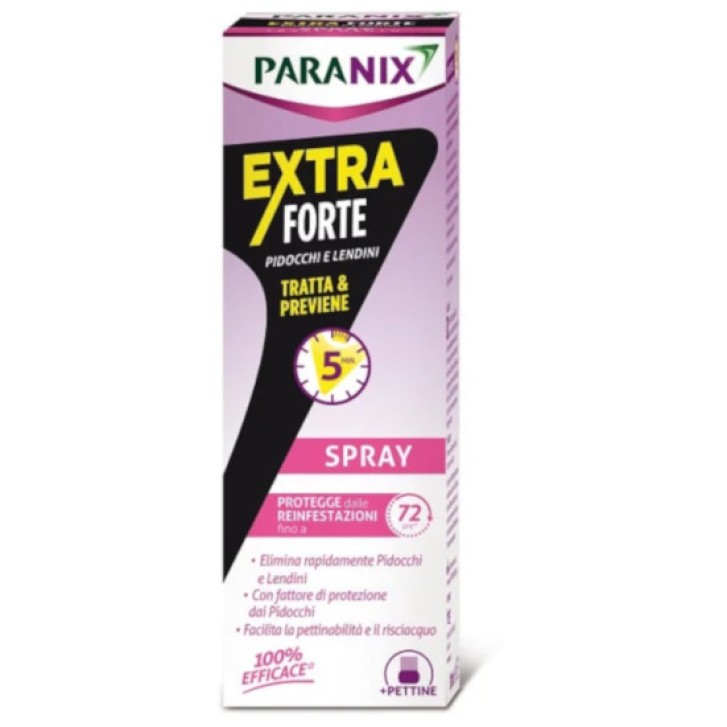 Paranix Spray Extra Forte Antipidocchi e Lendini 100 ml