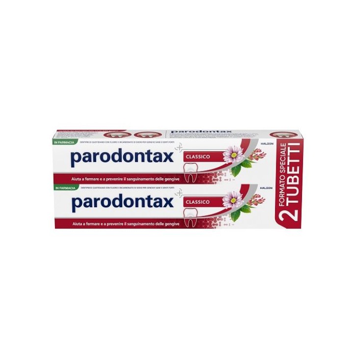 Parodontax Dentifricio Classico Bitubo 2 x 75 ml