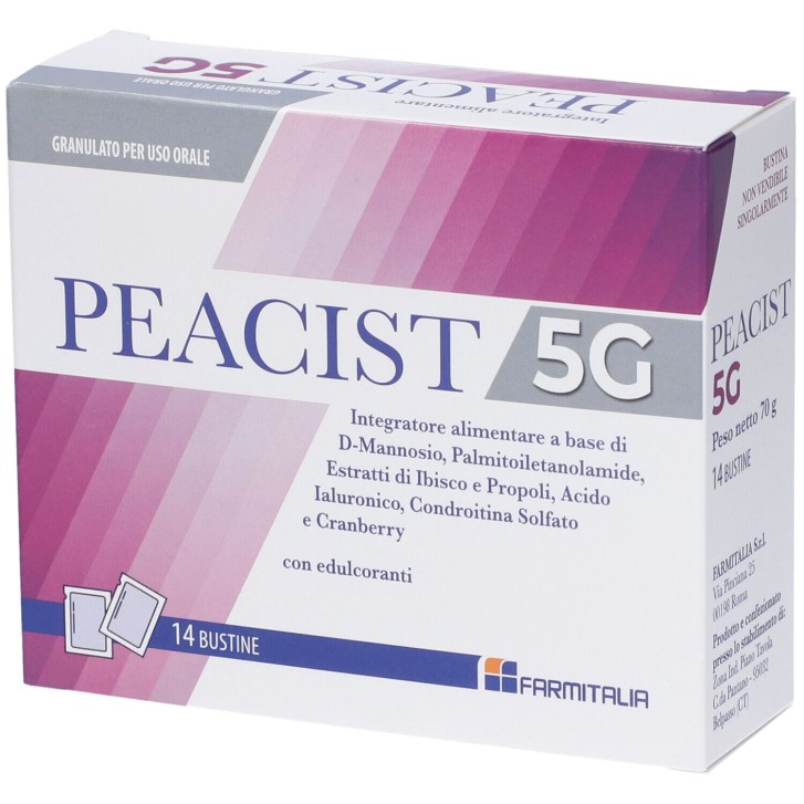 Peacist 5G 14 bustine - Integratore Benessere Vie Urinarie