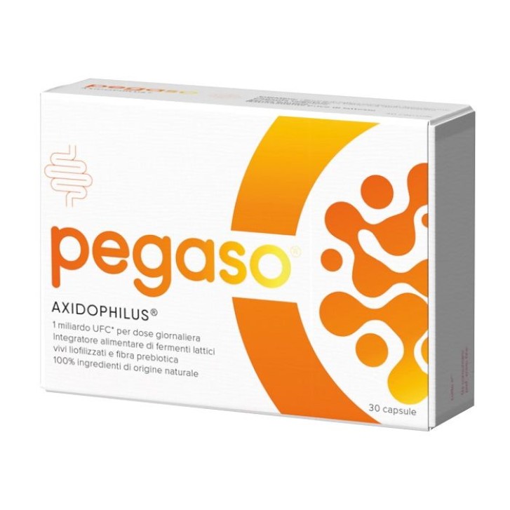 Pegaso Axidophilus 30 capsule - Integratore per l'intestino rallentato