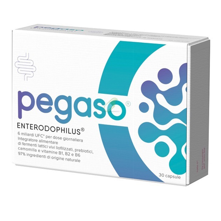 Pegaso Enterodophilus 30 capsule - Integratore Fermenti Lattici Vivi