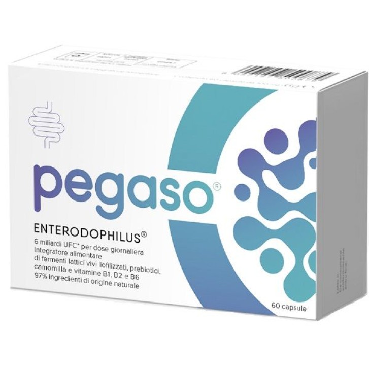 Pegaso Enterodophilus 60 capsule - Integratore Fermenti Lattici Vivi