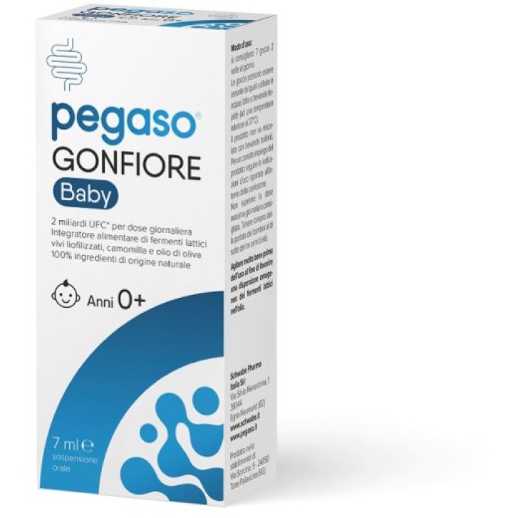 Pegaso Gonfiore Baby 2 Miliardi 7 ml - Integratore Fermenti lattici Neonati