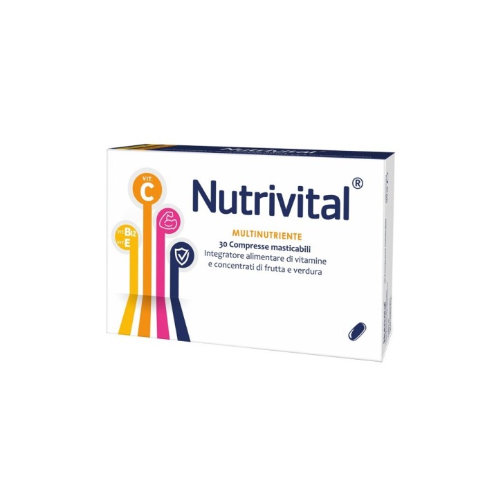 Pegaso Nutrivital 30 Compresse Masticabili - Integratore Vitaminico