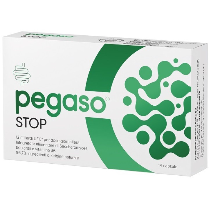 Pegaso Stop 14 capsule - Integratore contro la diarrea