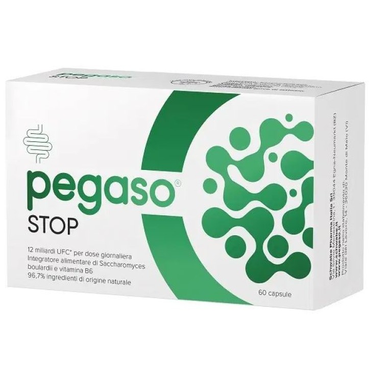 Pegaso Stop 60 capsule - Integratore di Saccharomyces boulardii e vitamina B6