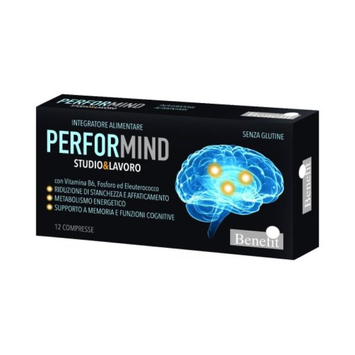 Performind 12 compresse - Integratore Memoria e Concentrazione