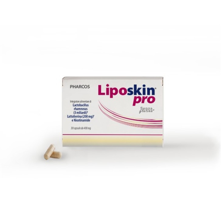 Pharcos Liposkin Pro 30 capsule - Integratore Alimentare Acne