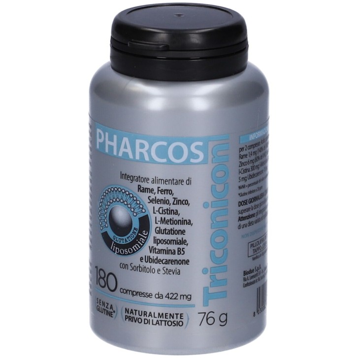 Pharcos Triconicon 180 Compresse - Integratore Capelli e Unghie