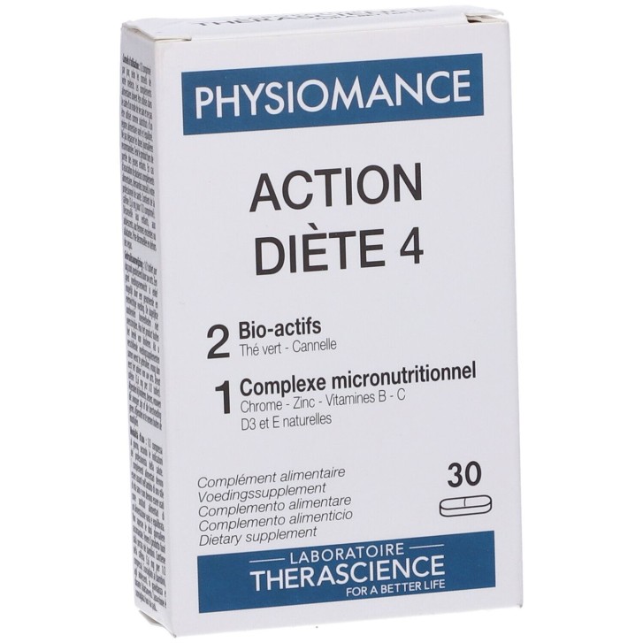 Therascience Physiomance Action Dièt 4 30 compresse - Integratore Alimentare