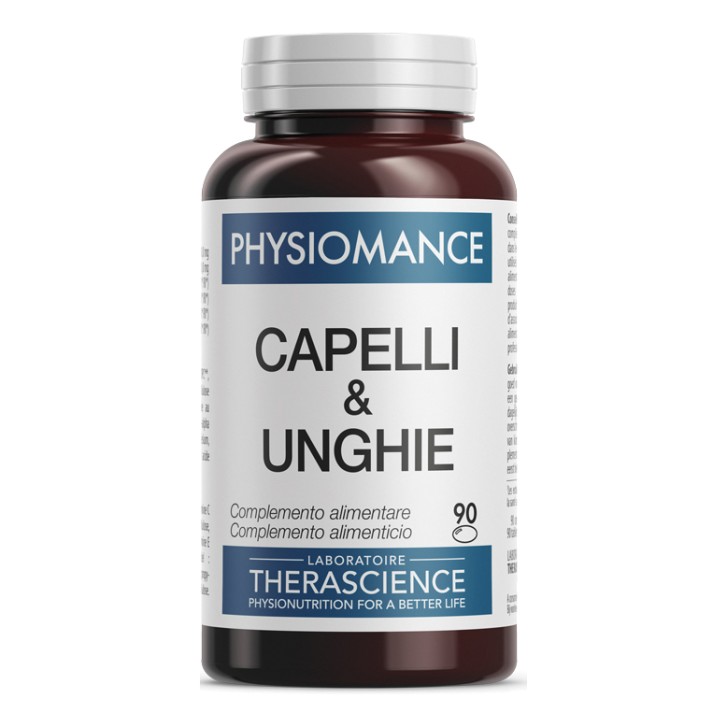 Physiomance Capelli & Unghie 90 Perle - Integratore Benessere Capelli e Unghie