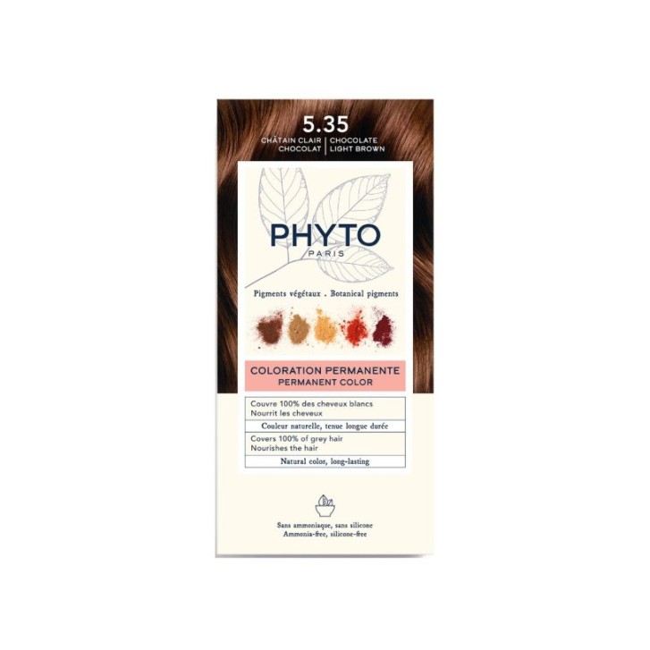 Phytocolor Tintura Colorazione Permanente 5.35 Castano Chiaro Cioccolato