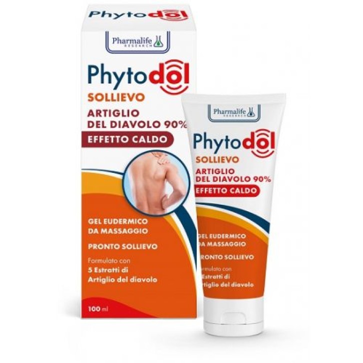 Phytodol Sollievo Artiglio del Diavolo 90% Gel Effetto Caldo 100 ml