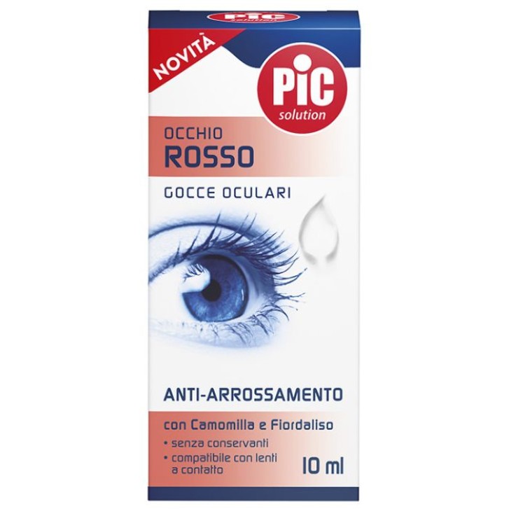 PIC Gocce Oculari Occhio Rosso 10 ml