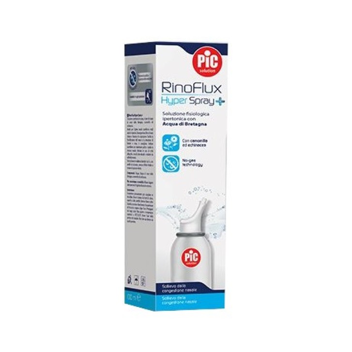 Pic RinoFlux Hyper Spray Soluzione Fisiologica 100 ml