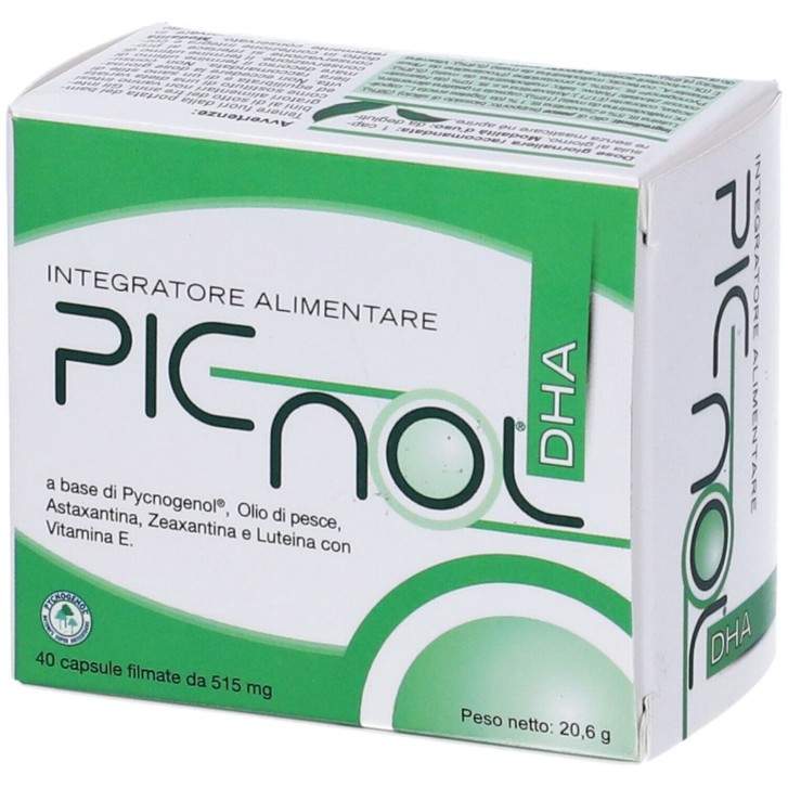 Picnol DHA 40 Capsule - Integratore Alimentare