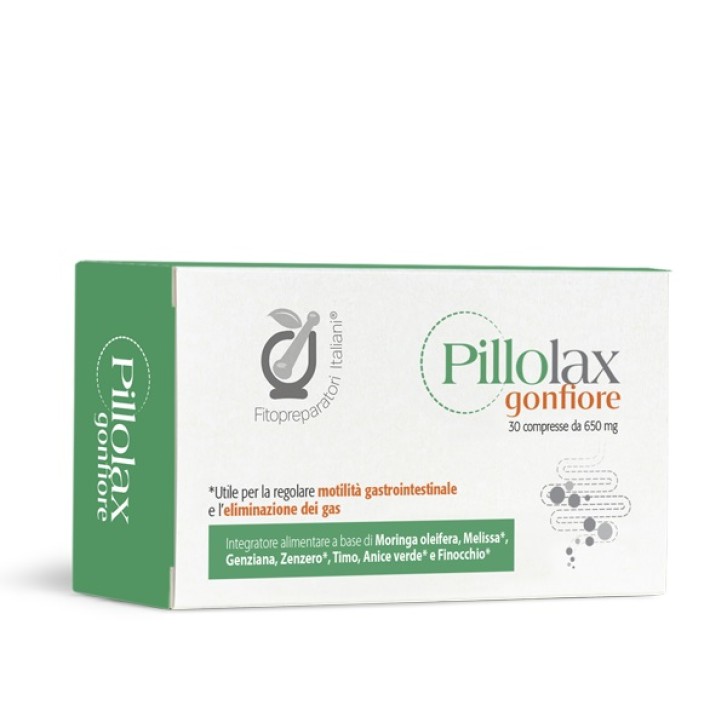 Pillolax Gonfiore 30 compresse - Integratore Benessere Gastrointestinale