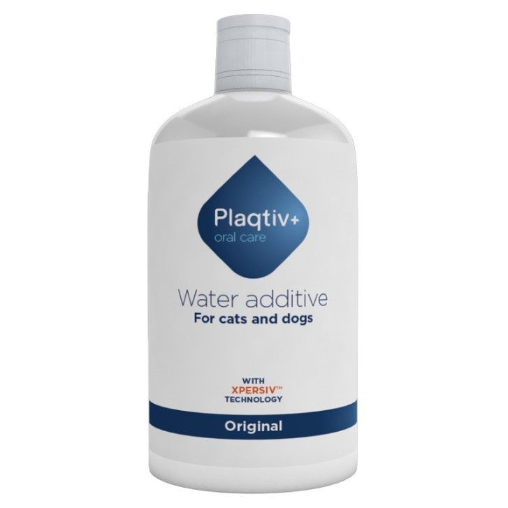 Plaqtiv+ Oral Care Additivo Acqua Igiene Orale Cani e Gatti 500 ml