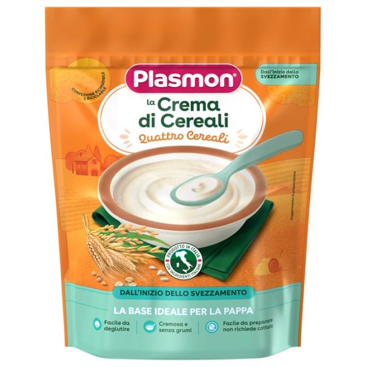 Plasmon Cereali Crema 4 Cereali 200 grammi