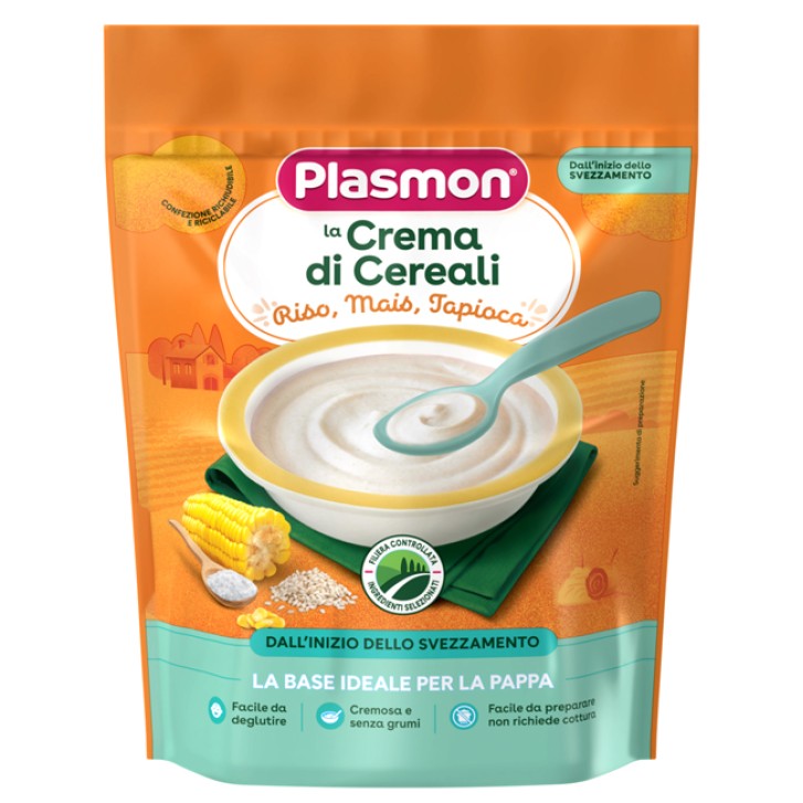 Plasmon Crema Cereali Riso Mais e Tapioca 200 grammi