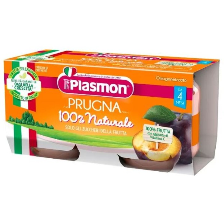 Plasmon Omogeneizzato Prugna 2x80 grammi