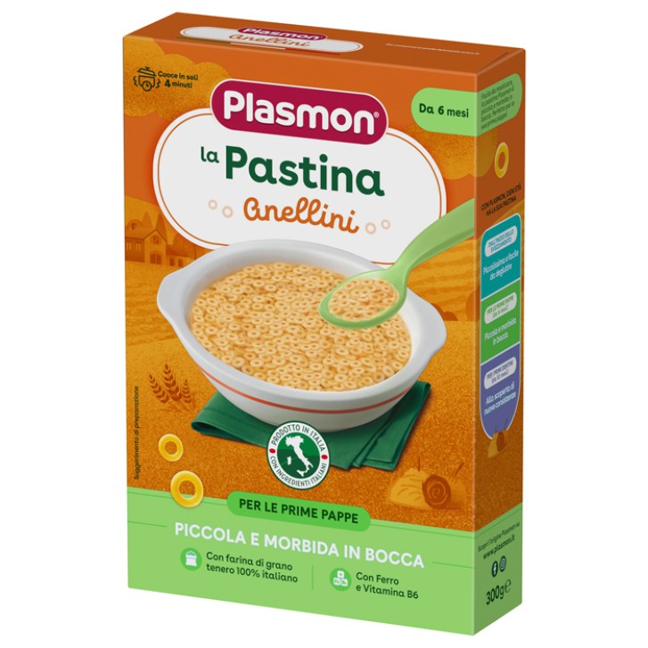 Plasmon Pasta Anellini 300 grammi